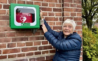 Ny hjärtstartare i Laholm – tillgänglig dygnet runt 