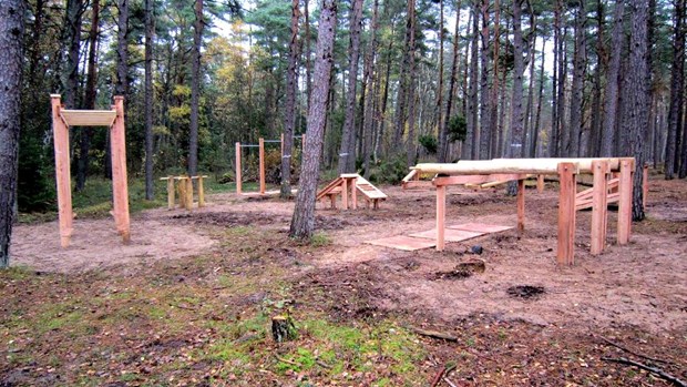 Efter tillstånd från Länsstyrelsen – nu byts utegymmet ut