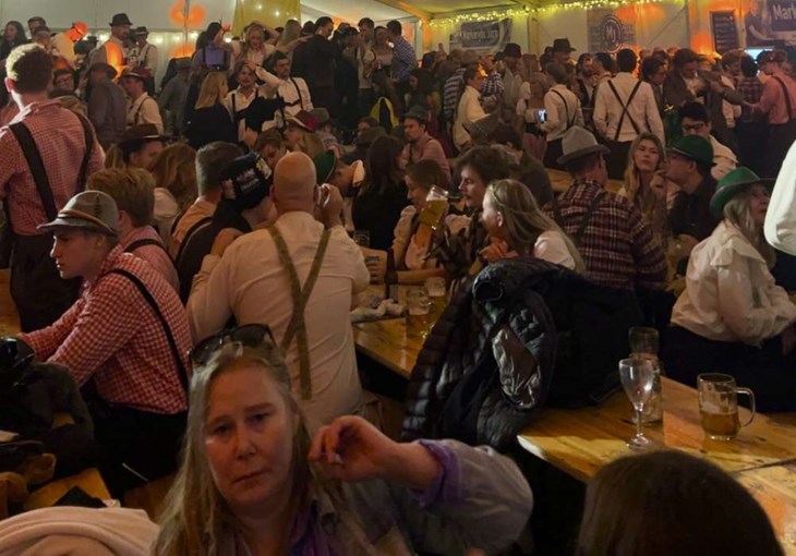 Oktoberfesten i Laholm. Foto: Jamie Nilsson