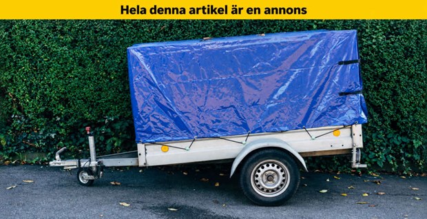 Släpkärran står overksam långa perioder och lastas sedan tungt igen
