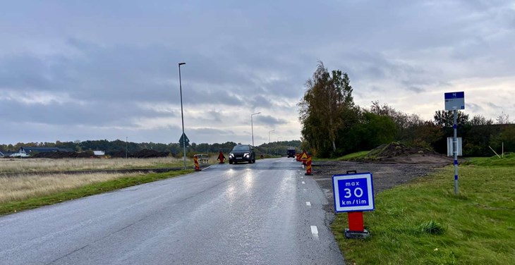 30 kilometer i timmen gäller. Foto: Johan Jönsson