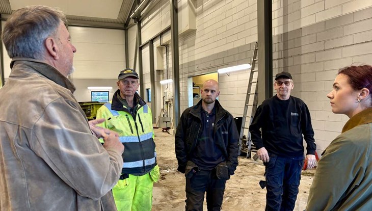 Bondåkra Maskinstation är årets företag i Laholms kommun. Foto: Johan Jönsson