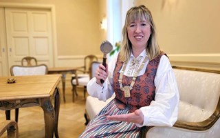 ”Kul att vara den som kickar in glastaket”