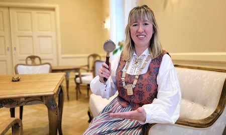 ”Kul att vara den som kickar in glastaket”