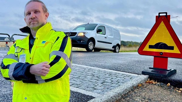 Farthindret byggs om efter kritiken Farthindret byggs om efter kritiken