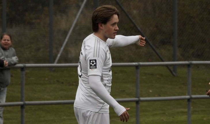 Viggo Rolfsson blev utsedd till matchens lirare mot Olympic när LFK vann med 5-1. Foto: Johan Jönsson