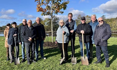 Rotary firar 70 år – skänker träd till Laholm
